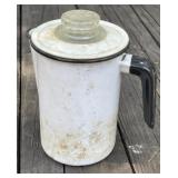 Small Granite Coffee Pot