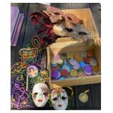 Mardi Gras Beads and Tokens