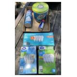 LED Light Bulbs, Cleaners