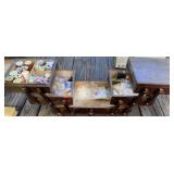 Sewing Box and Contents