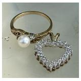 10K Ring and Pendant