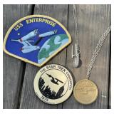 Star Trek Jewelry and Patches