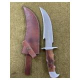 Sheath Knife & Leather Sheath