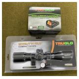 Tru Glo Scope & Open Dot Sight