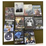 10 DVDs
