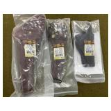 3 Triple K Leather Hand Gun Holsters