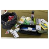 Range Bag With Gun Cleaning Supplies