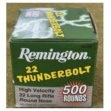 500 rnds Remington .22 LR Ammo