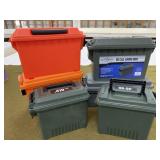 5 Plastic Ammo Cans