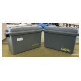 2 Plastic Ammo Cans