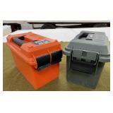 2 Plastic Ammo Cans