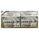 650 rnds Federal .22 LR Ammo