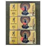 150 rnds Browning .45 Auto Ammo