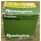 25 rnds Remington 20 ga Slugs