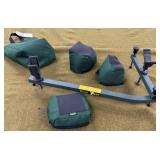 2 Cabelas Shooting Bags & Caldwell Rest