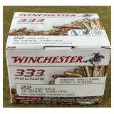 333 rnds Winchester .22 LR Ammo
