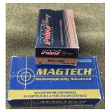 100 rnds 9mm Ammo