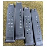 4 Glock 10mm Magazines