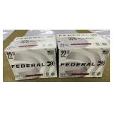 650 rnds Federal .22 LR Ammo