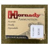 25 rnds Hornady .44 Mag Ammo