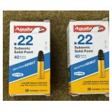 100 rnds Aguila .22 LR Subsonic Ammo