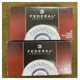 100 rnds Federal .38 Spl Ammo