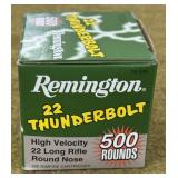 500 rnds Remington .22 LR Ammo