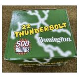 500 rnds Remington .22 LR Ammo