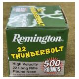 500 rnds Remington .22 LR Ammo