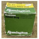 25 rnds Remington 20 ga Slugs