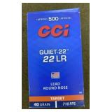 500 rnds CCI .22 LR Ammo