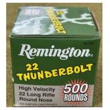 500 rnds Remington .22 LR Ammo