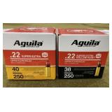 500 rnds Aguila .22 LR Ammo