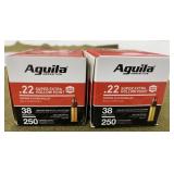 500 rnds Aguila .22 LR Ammo