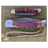 2 Case XX Pocket Knives