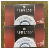 100 rnds Federal .38 Spl Ammo
