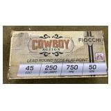 50 rnds Fiocchi .45 LC Ammo