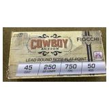 50 rnds Fiocchi .45 LC Ammo