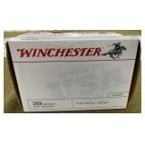 100 rnds Winchester .38 Spl Ammo