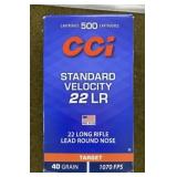 500 rnds CCI .22 LR Ammo
