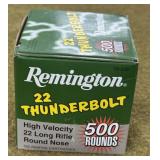500 rnds Remington .22 LR Ammo