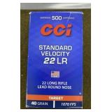 500 rnds CCI .22 LR Ammo