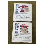 50 rnds Winchester .410 2.5" Shotshells