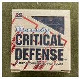 25 rnds Hornady .380 Ammo