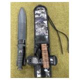 2 Sheath Knives & Sheaths