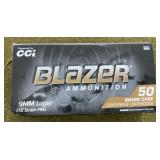 50 rnds CCI 9mm Ammo