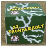 500 rnds Remington .22 LR Ammo