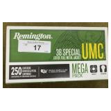 250 rnds Remington .38 Spl Ammo