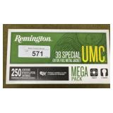 250 rnds Remington .38 Spl Ammo