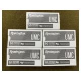 250 rnds Remington/UMC .380 Ammo